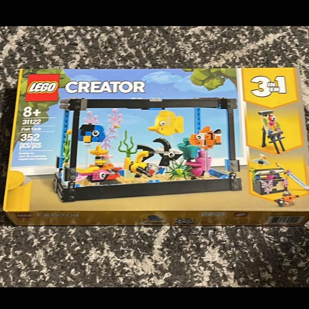 LEGO Creator 3-in-1 Fish Tank Set - 31122